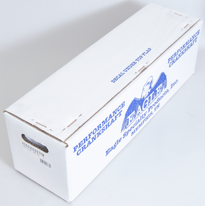 Eagle Chevrolet 350 3.500in Stroke Forged 4340 Featherweight Steel Crankshaft Crankshafts Eagle