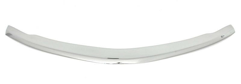 AVS 17-18 Nissan Titan Aeroskin Low Profile Hood Shield - Chrome Hood Deflectors AVS
