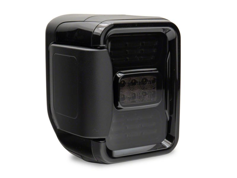 Raxiom 20-23 Jeep Gladiator JT w/ Factory Halogen LED Tail Lights- Blk Housing (Smoked Lens) Tail Lights Raxiom