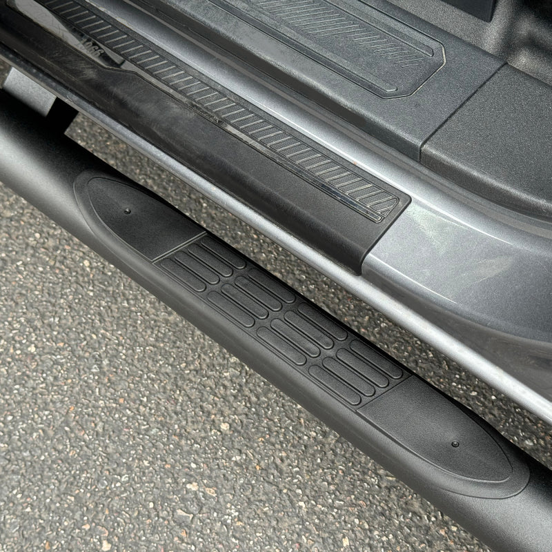 Go Rhino 21-26 Ford Bronco (4dr) 4000 Series Side Steps - Cab Length - Tex. Blk Side Steps Go Rhino