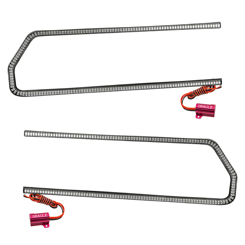 Oracle Dodge Challenger 08-14 LED Waterproof Afterburner Kit - Red Fog Lights ORACLE Lighting