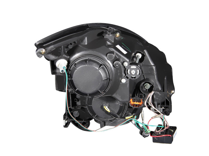 ANZO 2003-2007 Infiniti G35 Projector Headlights w/ Halo Chrome (CCFL) (HID Compatible) Headlights ANZO