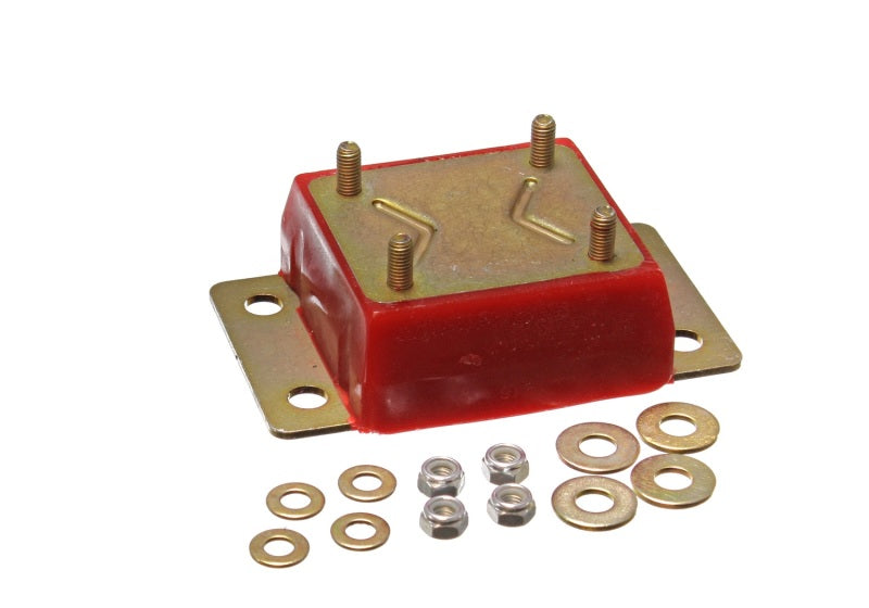 Energy Suspension 97-06 Jeep Wrangler TJ Red Transmission Mount Bushing Kits Energy Suspension