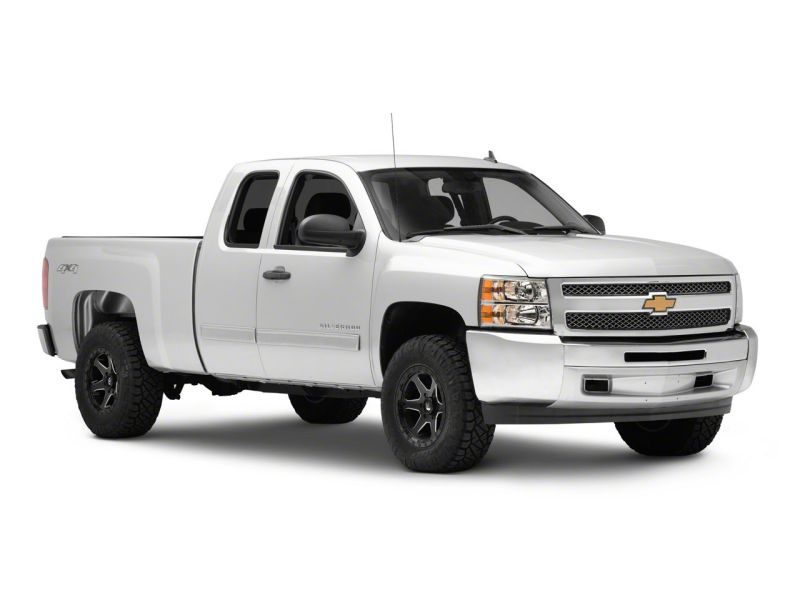 Raxiom 07-14 Chevrolet Silverado 1500 Axial OEM Rep Headlights- Chrome Housing (Clear Lens) Headlights Raxiom