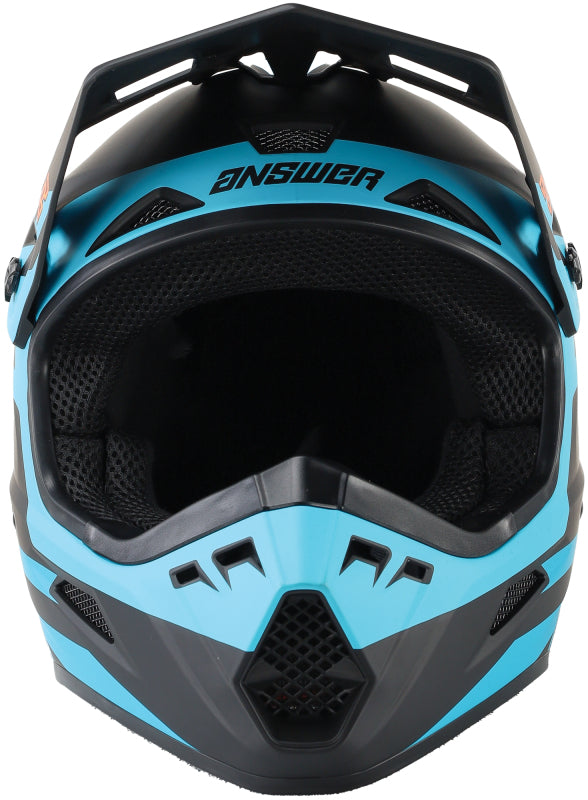 Answer AR1 Sweep Helmet Black/Astana/Hyper Orange - Large Helmets and Accessories Answer