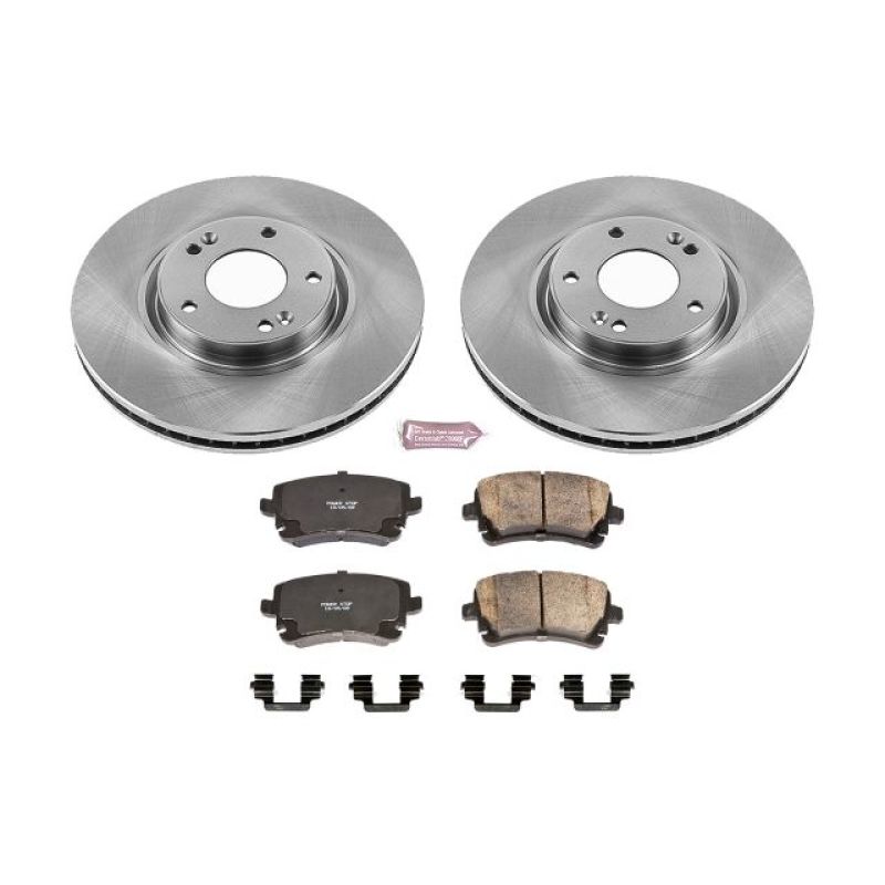 Power Stop 03-05 Hyundai XG350 Front Autospecialty Brake Kit Brake Kits - OE PowerStop