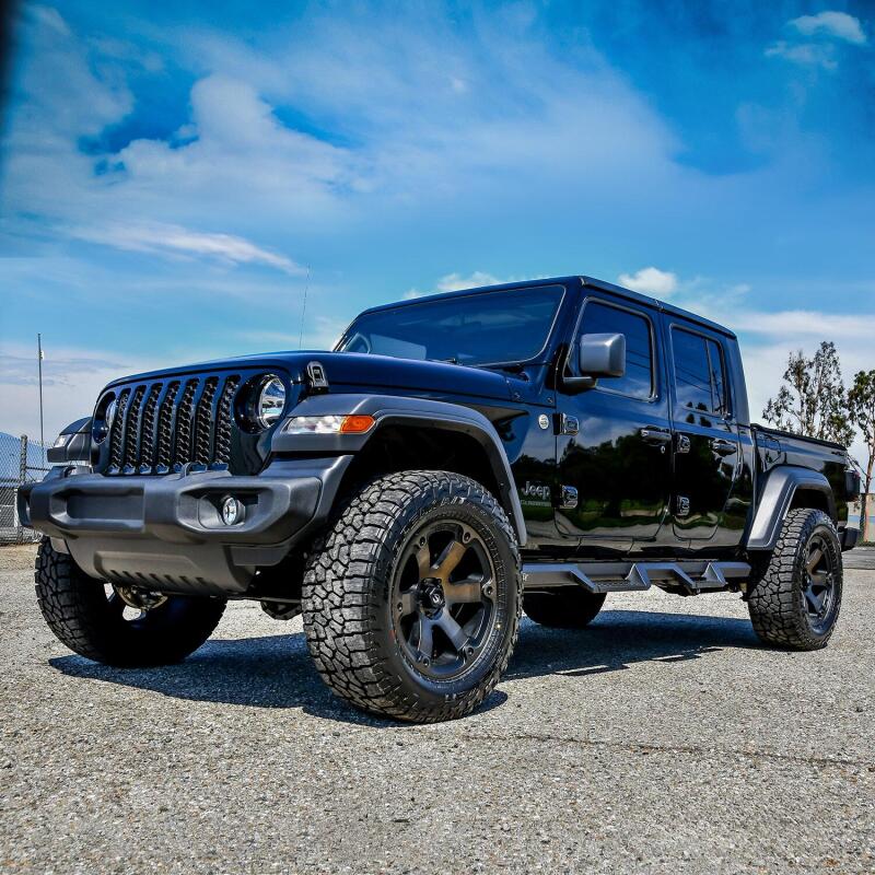 Westin 2020 Jeep Gladiator HDX Drop Nerf Step Bars - Textured Black Nerf Bars Westin