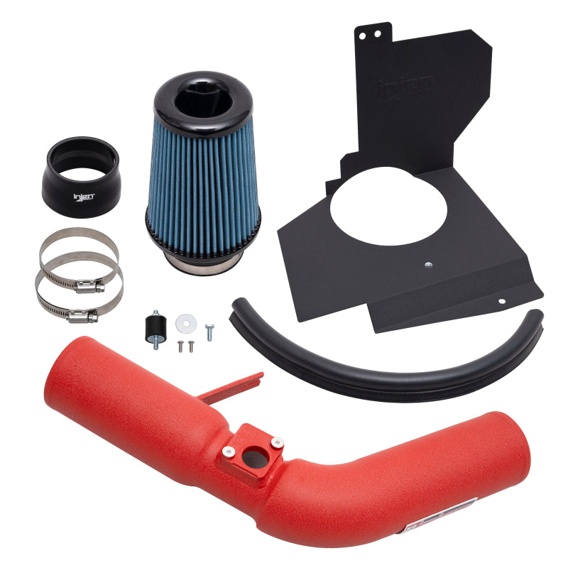 Injen 18-21 Subaru WRX STI H4-2.5L Turbo SP Aluminum Series Cold Air Intake - Wrinkle Red Cold Air Intakes Injen