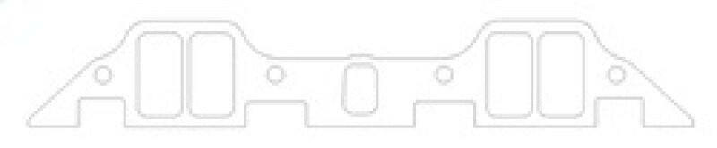 Cometic Chrysler B/RB .125in Fiber Intake Mani Gasket Set-1.229in x 2.310in Rectangle Port Intake Gaskets Cometic Gasket