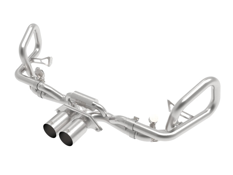 aFe 14-16 Porsche 911 GT3 991.1 H6 3.8L MACH Force-Xp 304 SS Cat-Back Exhaust System w/ Brushed Tips Catback aFe