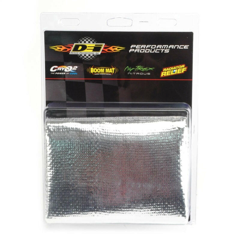 DEI Heat Screen 36in x 20in - Mylar Radiant Glass Fiber Matting w/Adhesive Backing Thermal Wrap DEI