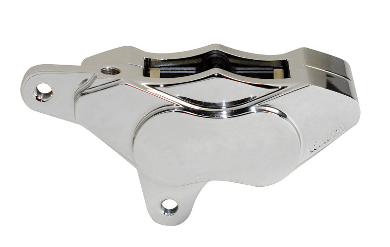 Wilwood Caliper-GP310 Chrome Front L/H 84-99 1.25in Pistons .25in Disc Brake Calipers - Perf Wilwood
