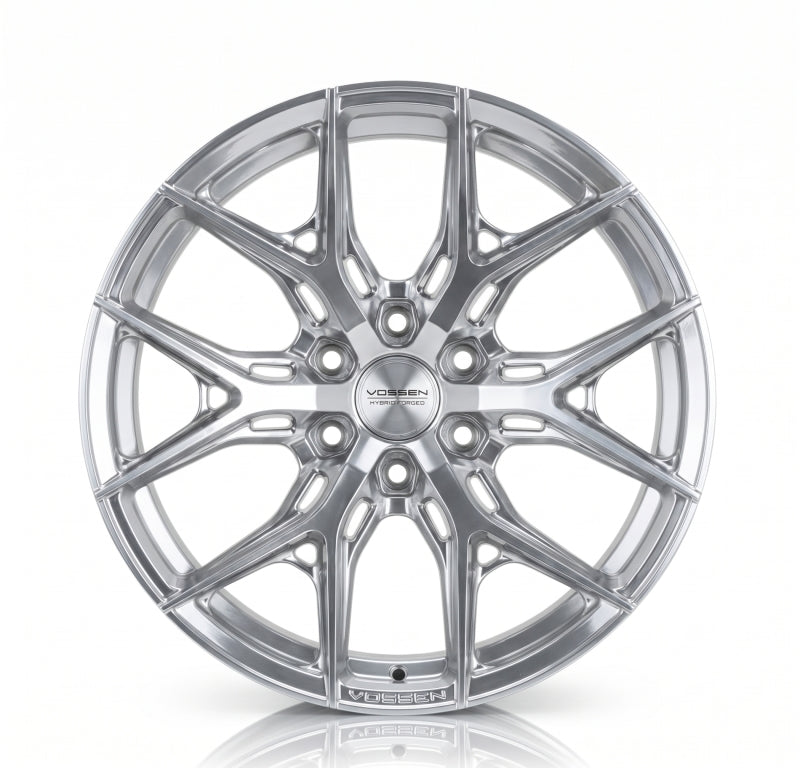 Vossen HF6-4 22x12 - 8x165.1 - ET-44 - Ultra Deep - 125.1 - Silver Polished Wheel Wheels - Forged Vossen