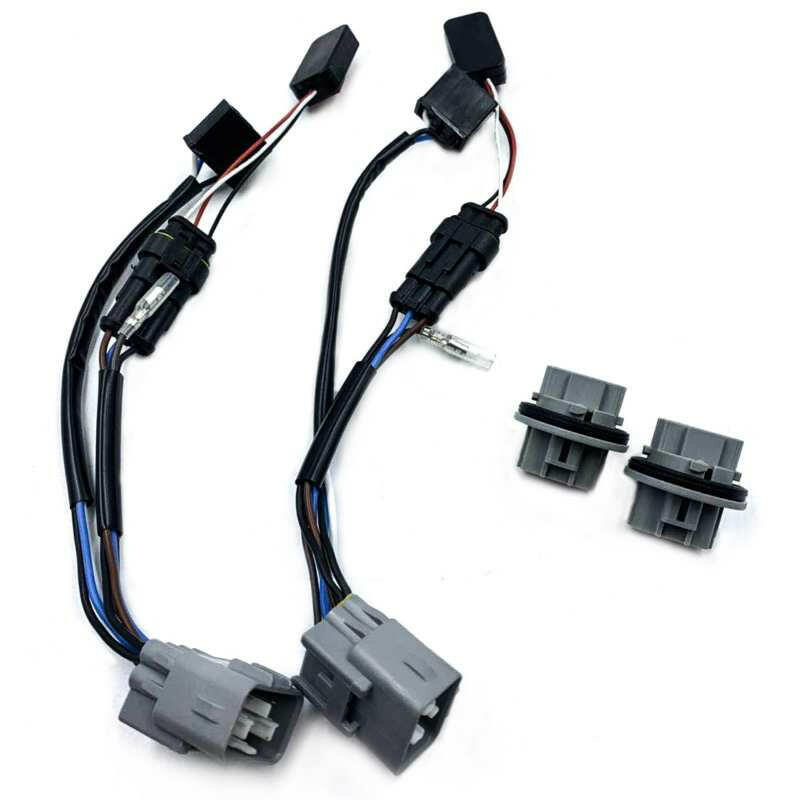 AlphaRex 14-20 Toyota Tundra TRD Wiring Adapter Stock LED Headlight to AlphaRex Headlight Converter Wiring Connectors AlphaRex