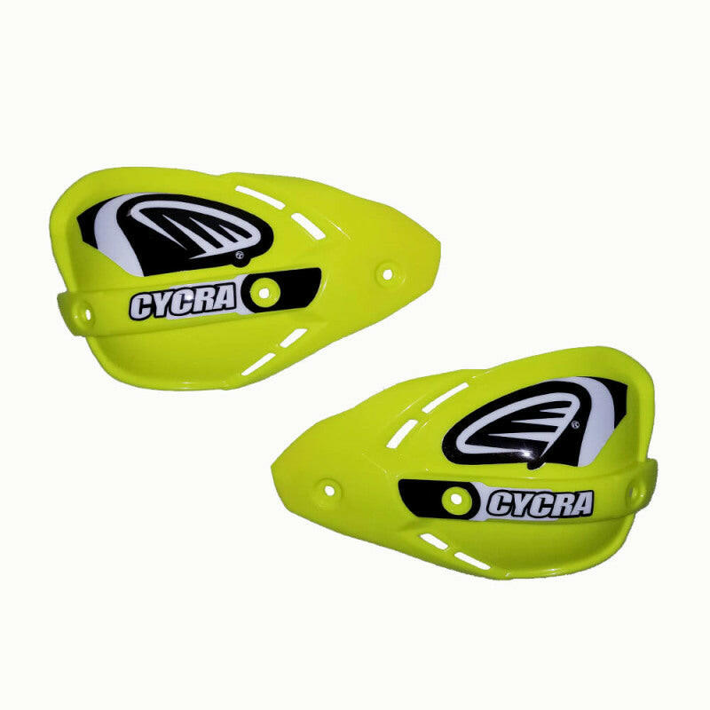 Cycra 2019 Enduro Handshield Set - Flo. Yellow Hand Guards Cycra