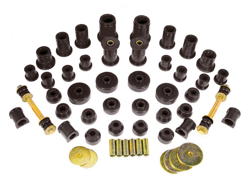 Prothane 86-88 Toyota Truck 4wd Total Kit - Black Bushings - Full Vehicle Kits Prothane
