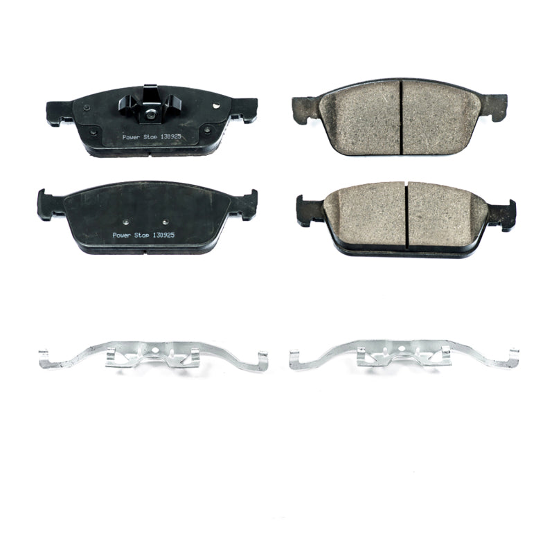 Power Stop 13-17 Ford Escape Front Z17 Evolution Ceramic Brake Pads w/Hardware Brake Pads - OE PowerStop