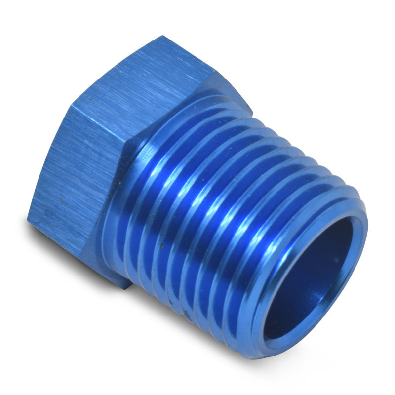 Russell Performance 1/2in Male to 1/8in Female Pipe Bushing Reducer (Blue) Fittings Russell