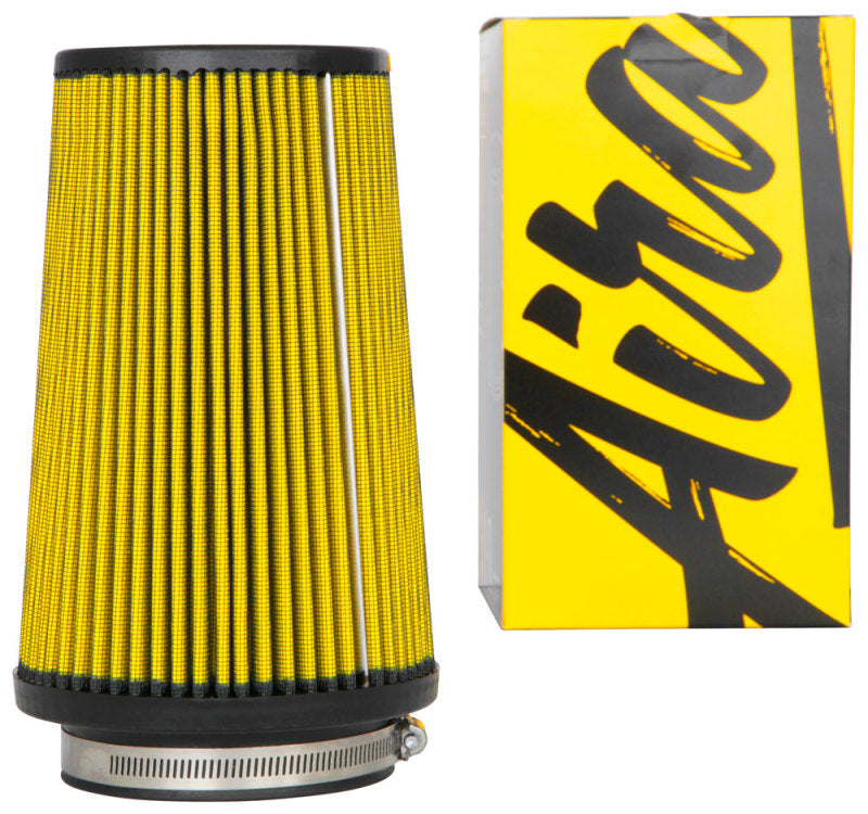 Airaid Universal Air Filter - Cone 4in FLG x 6in B x 4-5/8in T x 9 H Air Filters - Universal Fit Airaid
