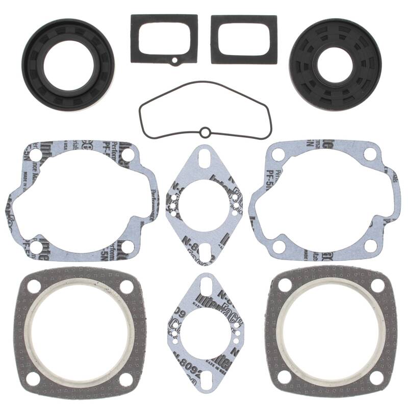 Vertex Gaskets 77-79 Moto ski 400 Futura Complete Gasket Kit w/ Oil Seals Engine Hardware Vertex Pistons