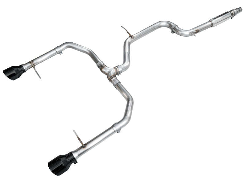 AWE Tuning 22-25 Volkswagen Jetta GLI Track Edition Exhaust - Diamond Black Tips Catback AWE Tuning