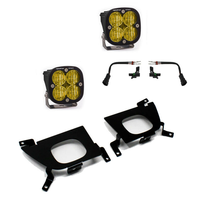 Baja Designs 2019 Silverado 1500 Pro Fog Pocket Mount Kit Fog Lights Baja Designs