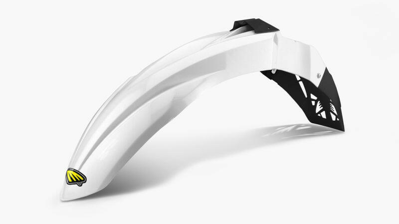 Cycra 21+ Kawasaki KX450X Cycralite Front Fenders - White Plastics Cycra