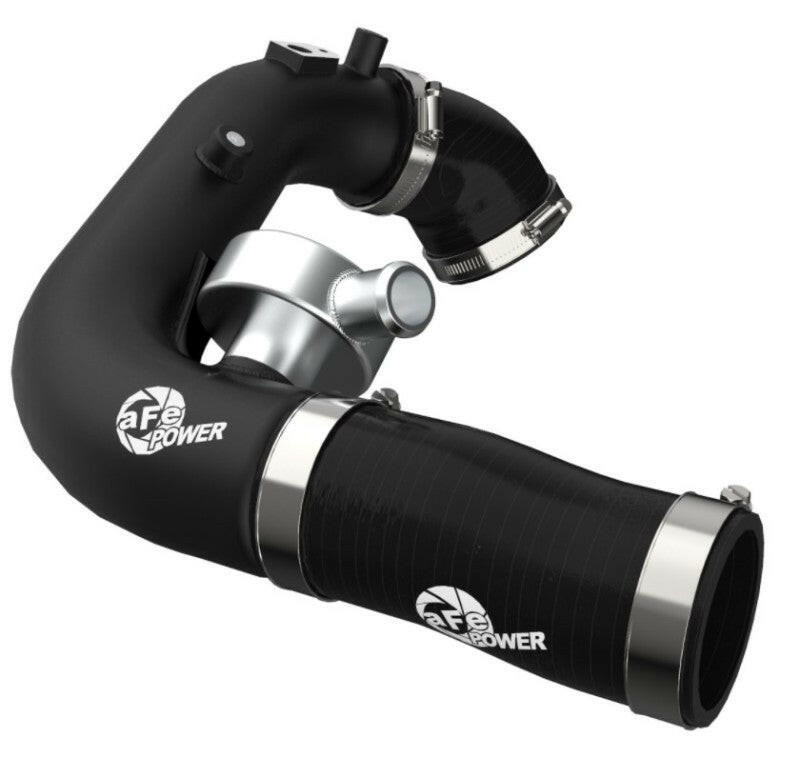aFe BladeRunner 2 1/2in Intercooler Hot Side Charge Pipe 18-21 Jeep Wrangler JL L4-2.0L (t) - Black Intercoolers aFe
