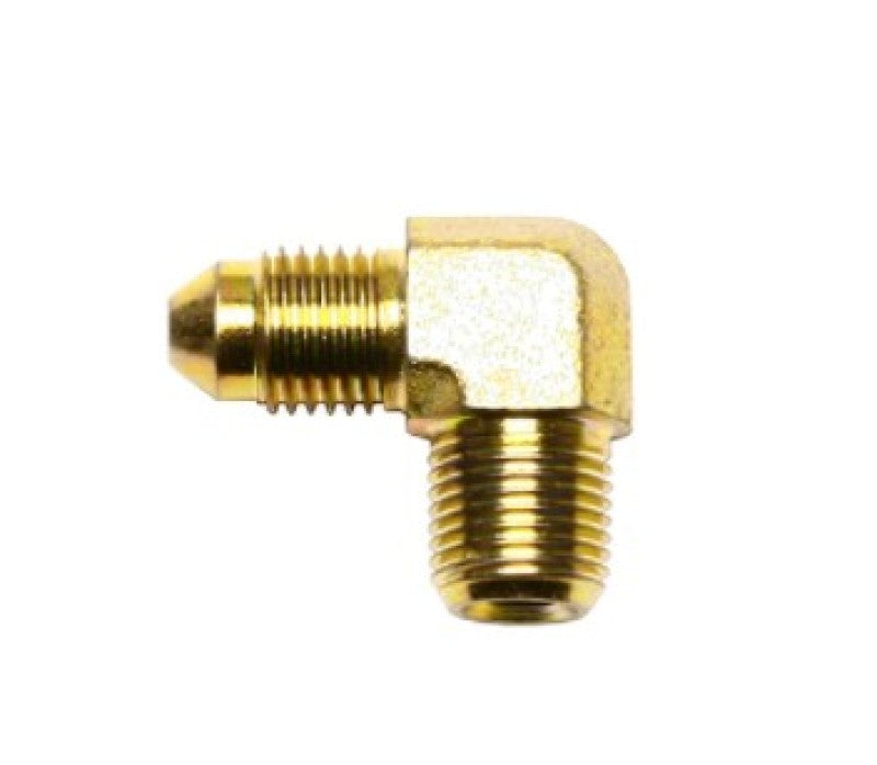 Wilwood Inlet Fitting - 1/8-27 NPT to -3 (90) Brake Hardware Wilwood