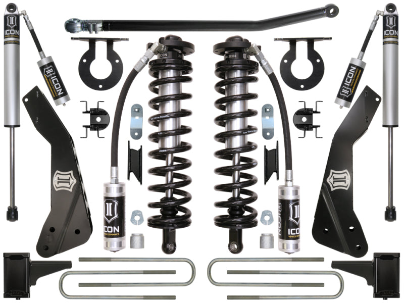 ICON 11-16 Ford F-250/F-350 4-5.5in Stage 1 Coilover Conversion System Coilover Components ICON