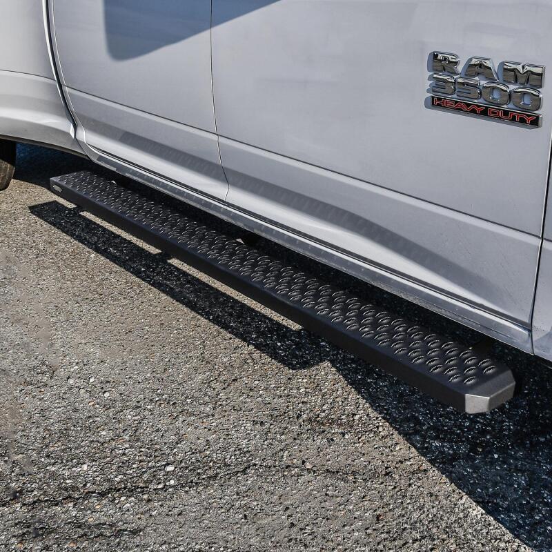 Westin Grate Steps Running Boards 83 in - Textured Black Running Boards Westin