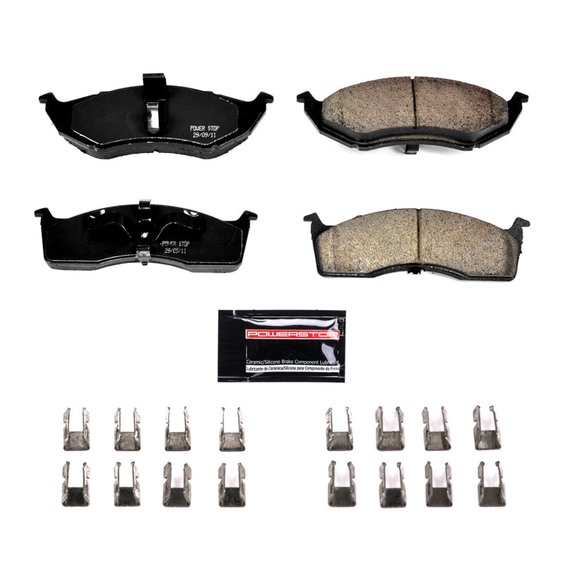 Power Stop 1997 Chrysler Intrepid Front Z23 Evolution Sport Brake Pads w/Hardware Brake Pads - Performance PowerStop