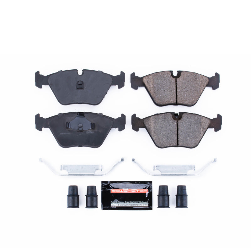 Power Stop 89-91 Audi 200 Front Z23 Evolution Sport Brake Pads w/Hardware Brake Pads - Performance PowerStop