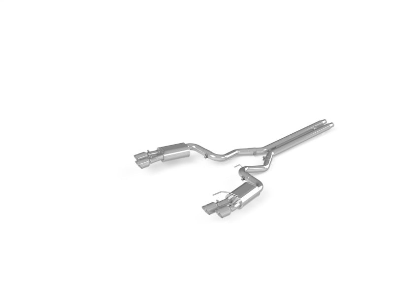 MBRP 18-19 Ford Mustang GT 5.0 3in Dual Split Rear Cat Back w/ Quad 4.0in Dual Wall Tips- T304 Catback MBRP