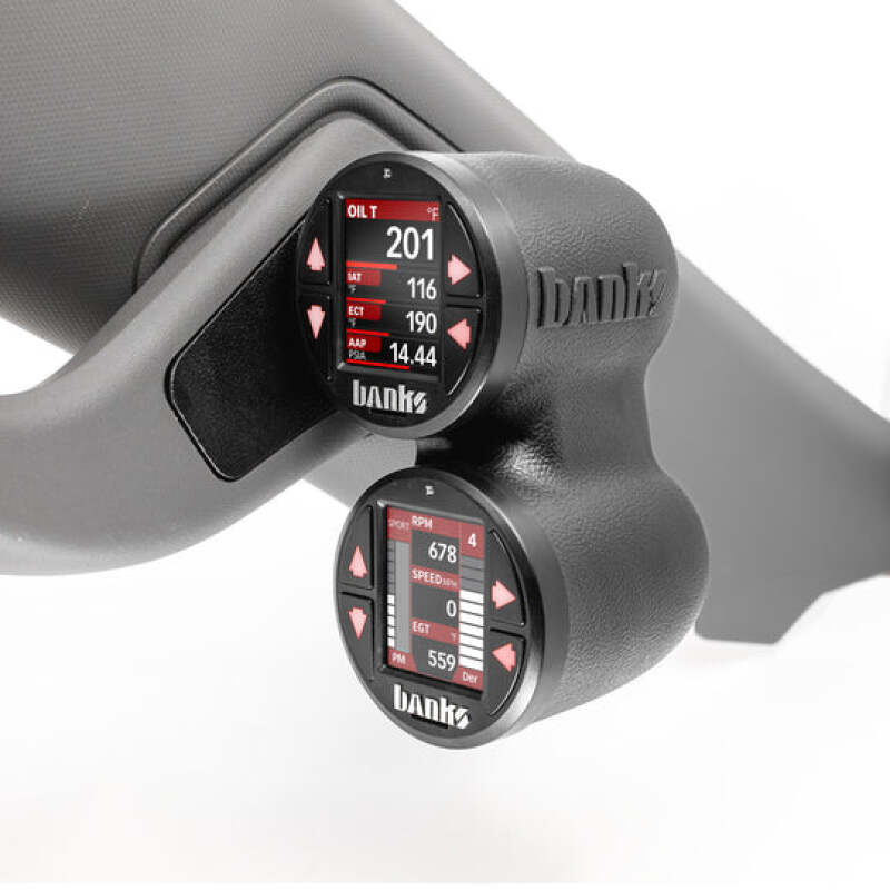 Banks Power 2022+ GM - iDash Stealth Dual Gauge Pod Kit Gauge Pods Banks Power
