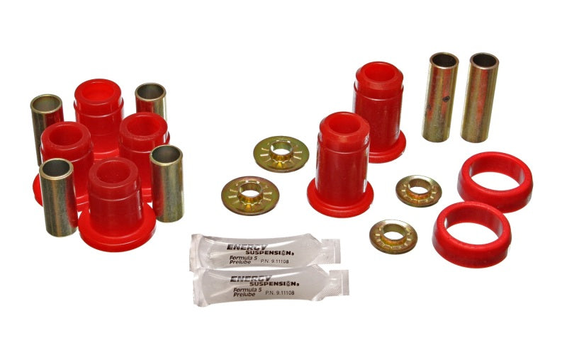 Energy Suspension Chrysler F/J/M Body RWD Red Front Control Arm Bushing Set Bushing Kits Energy Suspension