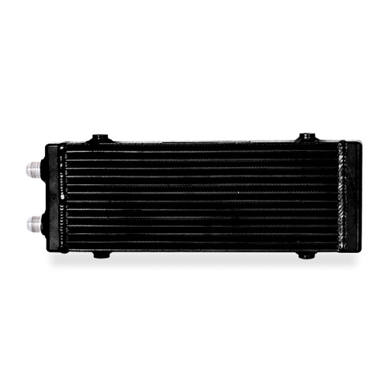 Mishimoto Universal Medium Bar and Plate Dual Pass Black Oil Cooler Oil Coolers Mishimoto