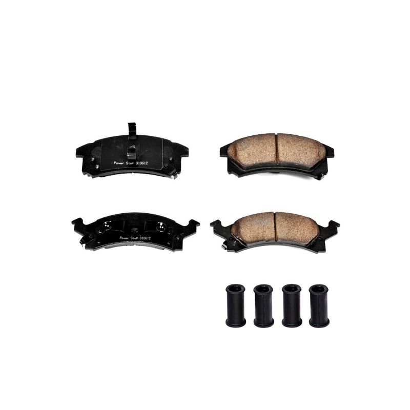 Power Stop 96-98 Buick Skylark Front Z17 Evolution Ceramic Brake Pads w/Hardware Brake Pads - OE PowerStop