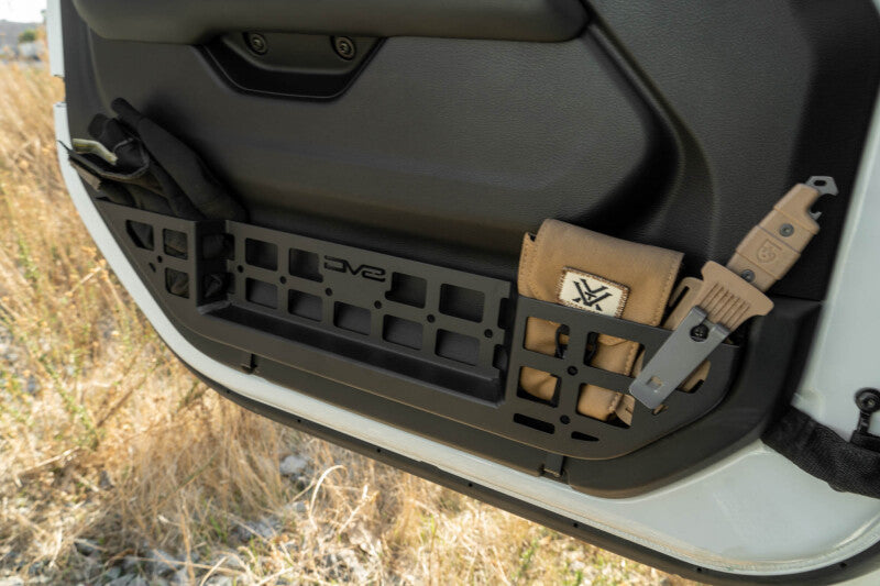 DV8 Offroad 18-25 Jeep Wrangler JL Electric Seat Front Door Molle Pockets Exterior Trim DV8 Offroad
