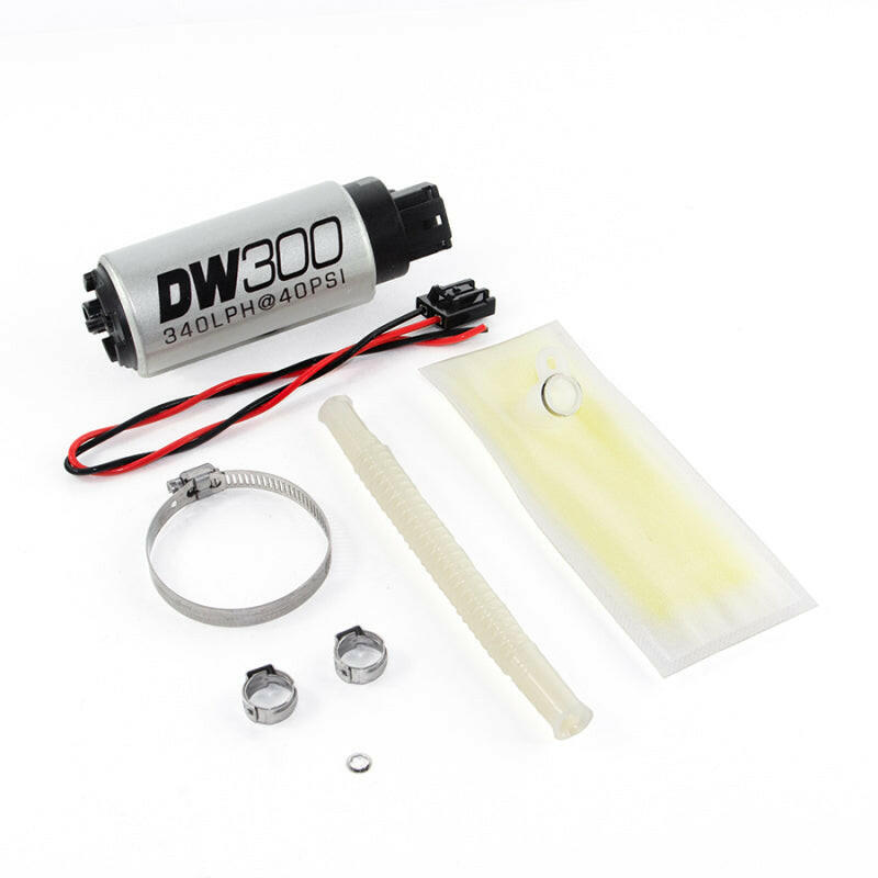DeatschWerks 92-95 BMW E36 325i DW300 340 LPH In-Tank Fuel Pump w/ Install Kit Fuel Pumps DeatschWerks