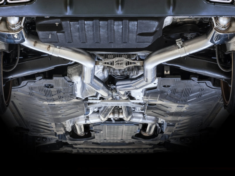 AWE Tuning 2019+ Mercedes-Benz C63/S AMG Coupe (W205) w/DPE SwitchPath Exhaust System - No Tips Catback AWE Tuning
