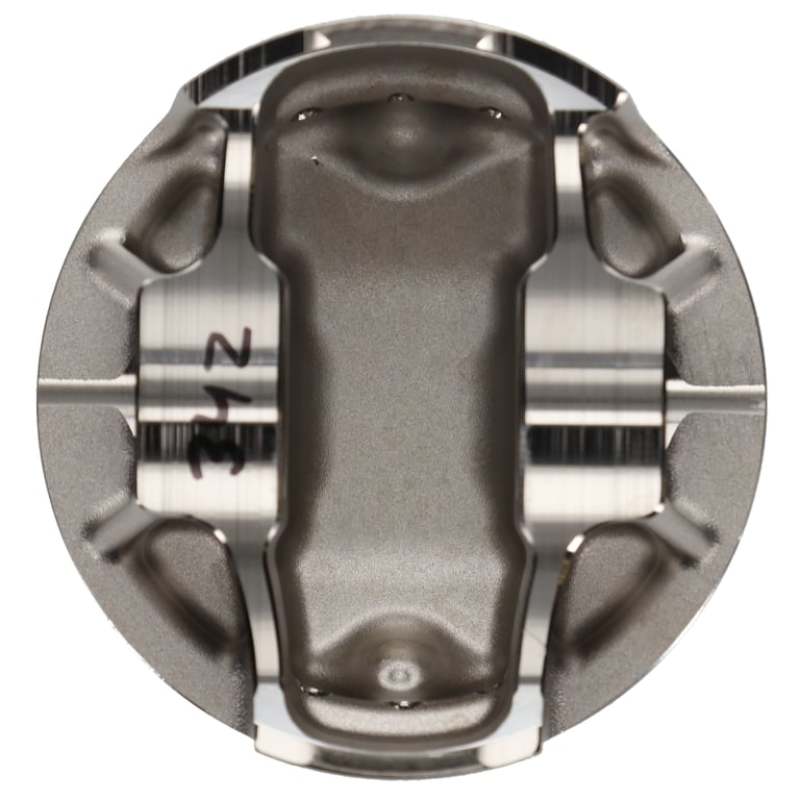 Wiseco Mitsu Evo 4-9 4G63 Asymmetric Skirt Bore 85.25mm - Size +.010 - CR 9.5 Piston Set Piston Sets - Forged - 4cyl Wiseco