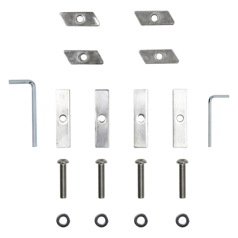 Westin 07-13 Chevy/GMC/Dodge/Ram/Ford/Toyota Silv/Sierra (5.5 ft Bed) Platinum Oval Bed Rails - SS Bed Bars Westin