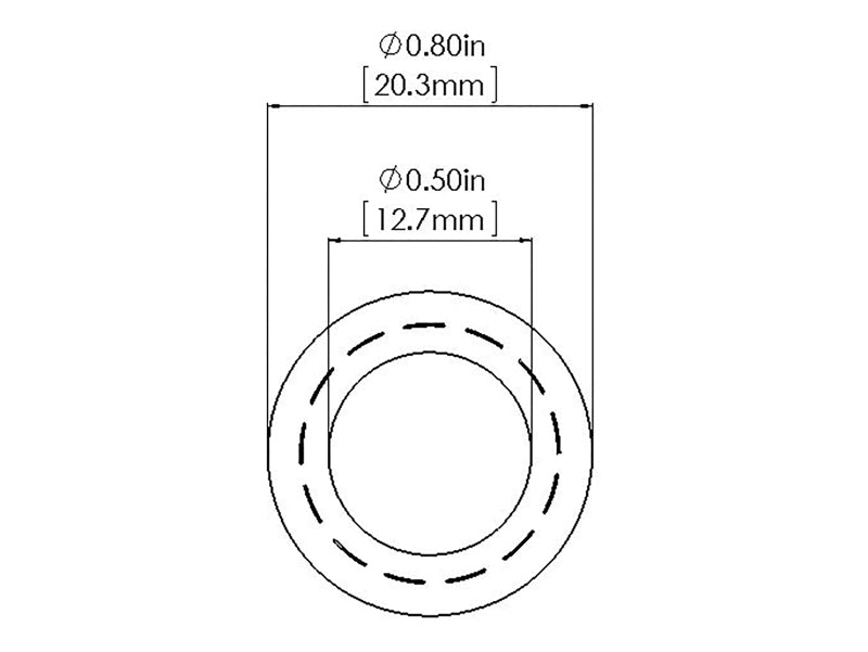 aFe Magnum FORCE Cold Air Intake System Spare Parts Kit (1/2in ID x 36in L) Air Intake Components aFe