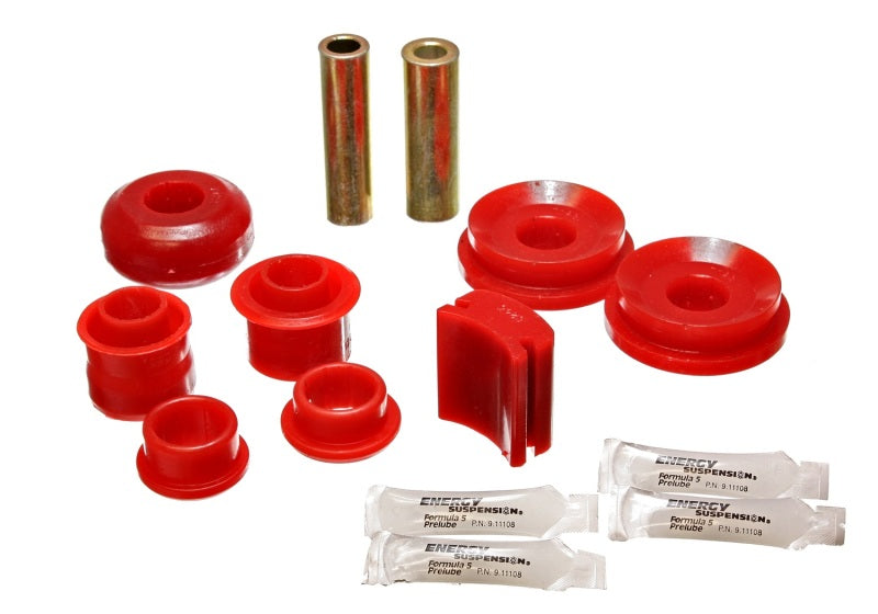 Energy Suspension 05-07 Ford Mustang Red Rear Upper Control Arm Bushings Bushing Kits Energy Suspension