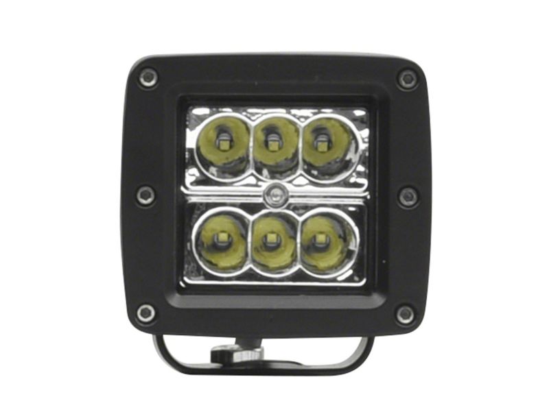Raxiom Axial Series 3-In 6-LED Cube Light Spot Beam Universal (Some Adaptation May Be Required) Light Bars & Cubes Raxiom