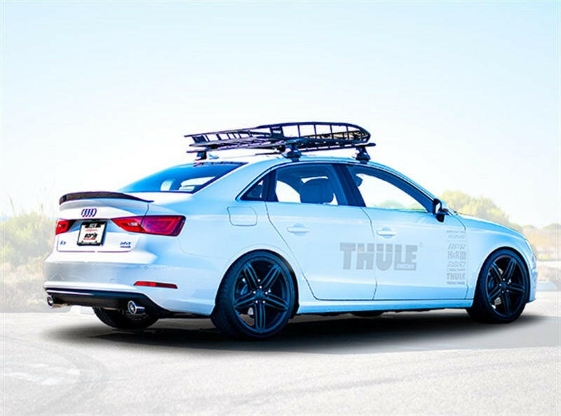 Borla 14-16 Audi A3 Quattro 2.0L Turbo AT/MT RWD 4DR S-Type Cat-Back Exhaust Single Split Rear Exit Catback Borla