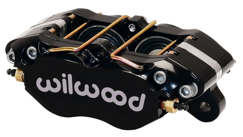 Wilwood Caliper-Dynapro Dust-Boot 5.25in Mount - Blk 1.75in Pistons 1.00in Disc Brake Calipers - Perf Wilwood