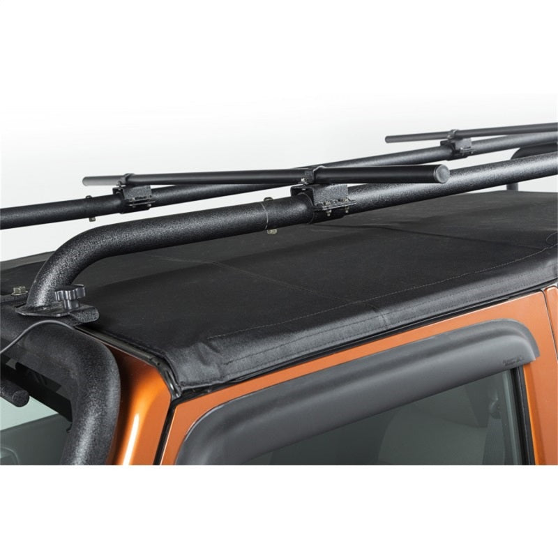 Rugged Ridge Round 56.5in Sherpa Roof Rack Crossbars Roof Rack Rugged Ridge