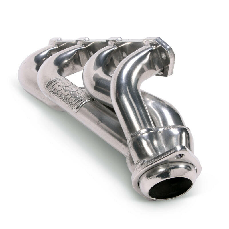 BBK 79-93 Mustang 351 Swap Shorty Unequal Length Exhaust Headers - 1-5/8 Silver Ceramic Headers & Manifolds BBK